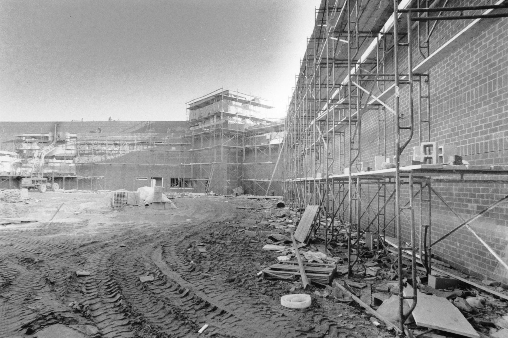 Atlantic County Jail construction, Dec 1983